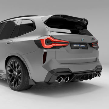 BMW X3M F97 LCI Carbon Fiber Rear Diffuser