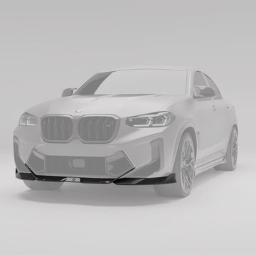 BMW X4M F98 LCI Carbon Fiber Front Lip - 0
