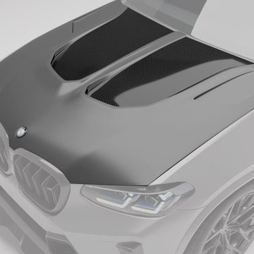 BMW X4M F98 LCI Carbon Fiber Hood - 0