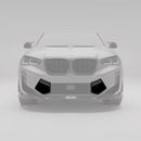 BMW X4M F98 LCI Carbon Fiber Front Bumper Vents-2