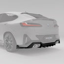 BMW X4M F98 LCI Carbon Fiber Rear Diffuser-2