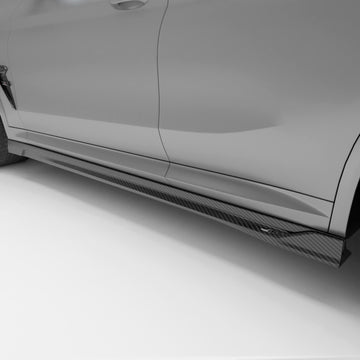 BMW X4M F98 LCI Carbon Fiber Side Skirts