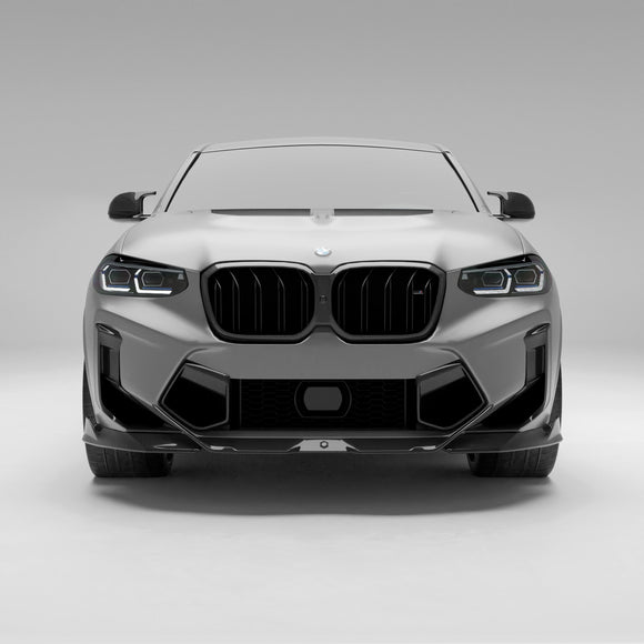 BMW X4M F98 LCI Carbon Fiber Front Bumper Vents