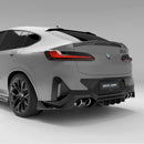 BMW X4M F98 LCI Carbon Fiber Rear Diffuser-1