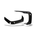 BMW X6M F96 PRE LCI Carbon Fiber Front Bumper Canards-6
