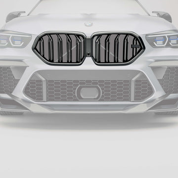 BMW X6M F96 PRE LCI Carbon Fiber Grille - 0