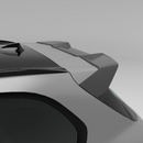 BMW X5M F95 PRE LCI Carbon Fiber Roof Spoiler-1
