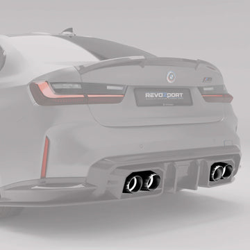 BMW M2 G87 / M3 G80 G81 / M4 G82 Stainless Steel Tailpipe-Silver - 0