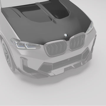 BMW X3M F97 LCI Carbon Fiber Hood - 0