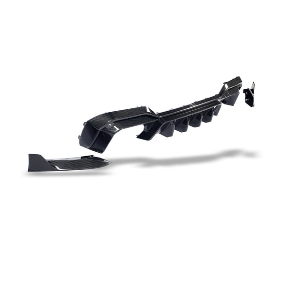 BMW X3M F97 LCI Carbon Fiber Rear Diffuser