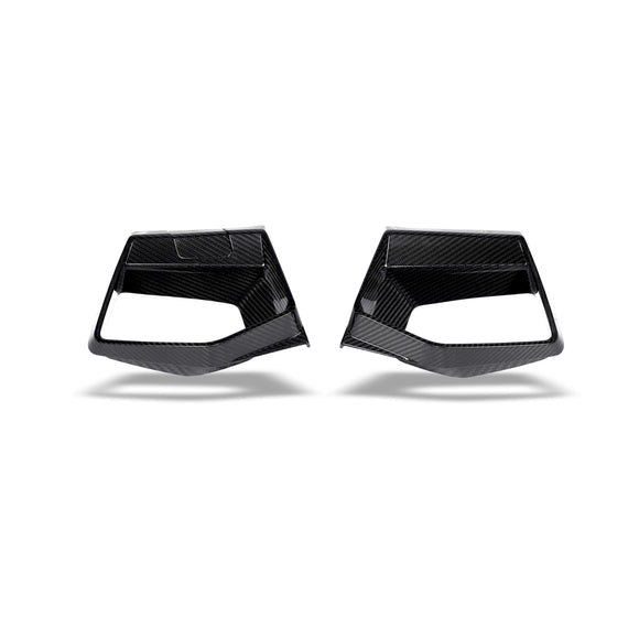 BMW X4M F98 LCI Carbon Fiber Front Bumper Vents