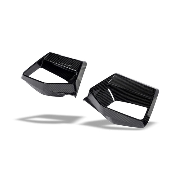 BMW X4M F98 LCI Carbon Fiber Front Bumper Vents