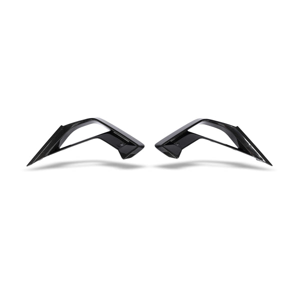 BMW X3M F97 LCI Carbon Fiber Front Bumper Air Intake Covers