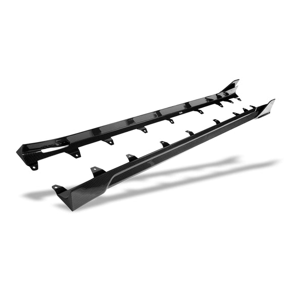 BMW X3M F97 LCI Carbon Fiber Side Skirts