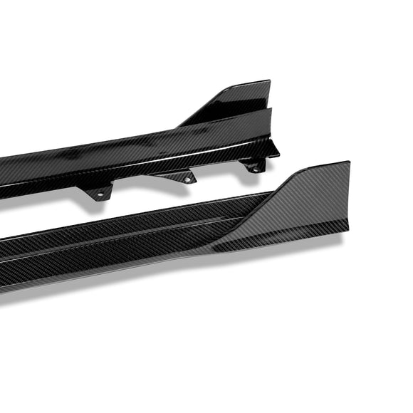 BMW X3M F97 LCI Carbon Fiber Side Skirts