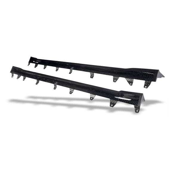 BMW X4M F98 LCI Carbon Fiber Side Skirts