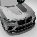 BMW X5M F95 PRE LCI Carbon Fiber Hood-1