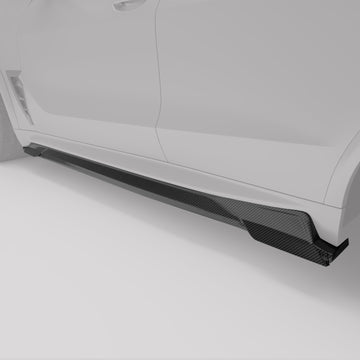BMW X5M F95 PRE LCI Carbon Fiber Side Skirts - 0