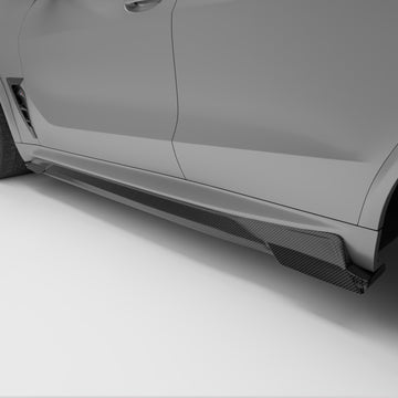 BMW X5M F95 PRE LCI Carbon Fiber Side Skirts