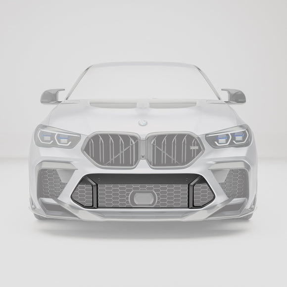 BMW X6M F96 PRE LCI Carbon Fiber Air Intake Trim
