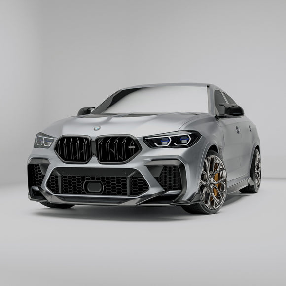 BMW X6M F96 PRE LCI Carbon Fiber Front Lip