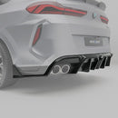 BMW X6M F96 PRE LCI Carbon Fiber Rear Bumper Splitter-2