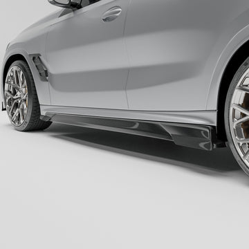 BMW X6M F96 PRE LCI Carbon Fiber Side Skirts