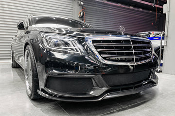 Carbonado 2017-2020 Mercedes Benz W222 Sedan BRS-2019 Style Front Bumper - 0