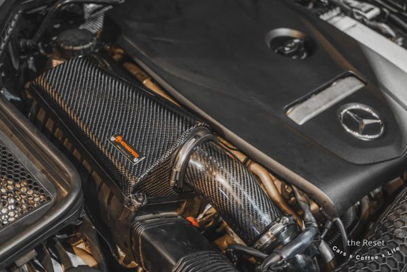 Mercedes-Benz W205 C200 C250 C260 C300 (M274) ARMASPEED Carbon Fiber Cold Air Intake