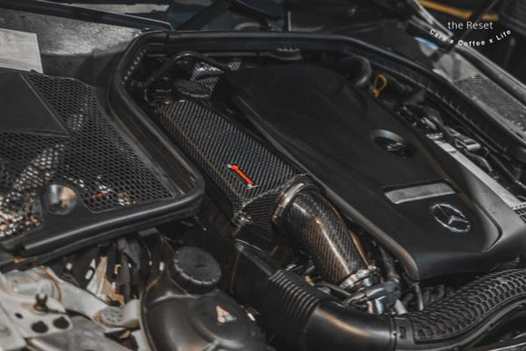 Mercedes-Benz W205 C200 C250 C260 C300 (M274) ARMASPEED Carbon Fiber Cold Air Intake