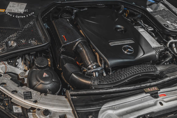 Mercedes-Benz W205 C200 C250 C260 C300 (M274) ARMASPEED Carbon Fiber Cold Air Intake