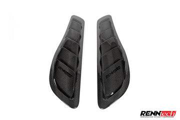 RENNtech Carbon Fiber Fender Extractor Inserts | AMG GT Black Series C190