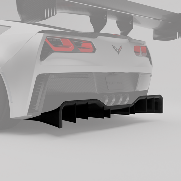 C7 Corvette Rear Diffuser