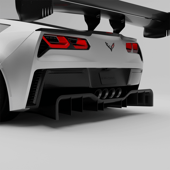 C7 Corvette Rear Diffuser