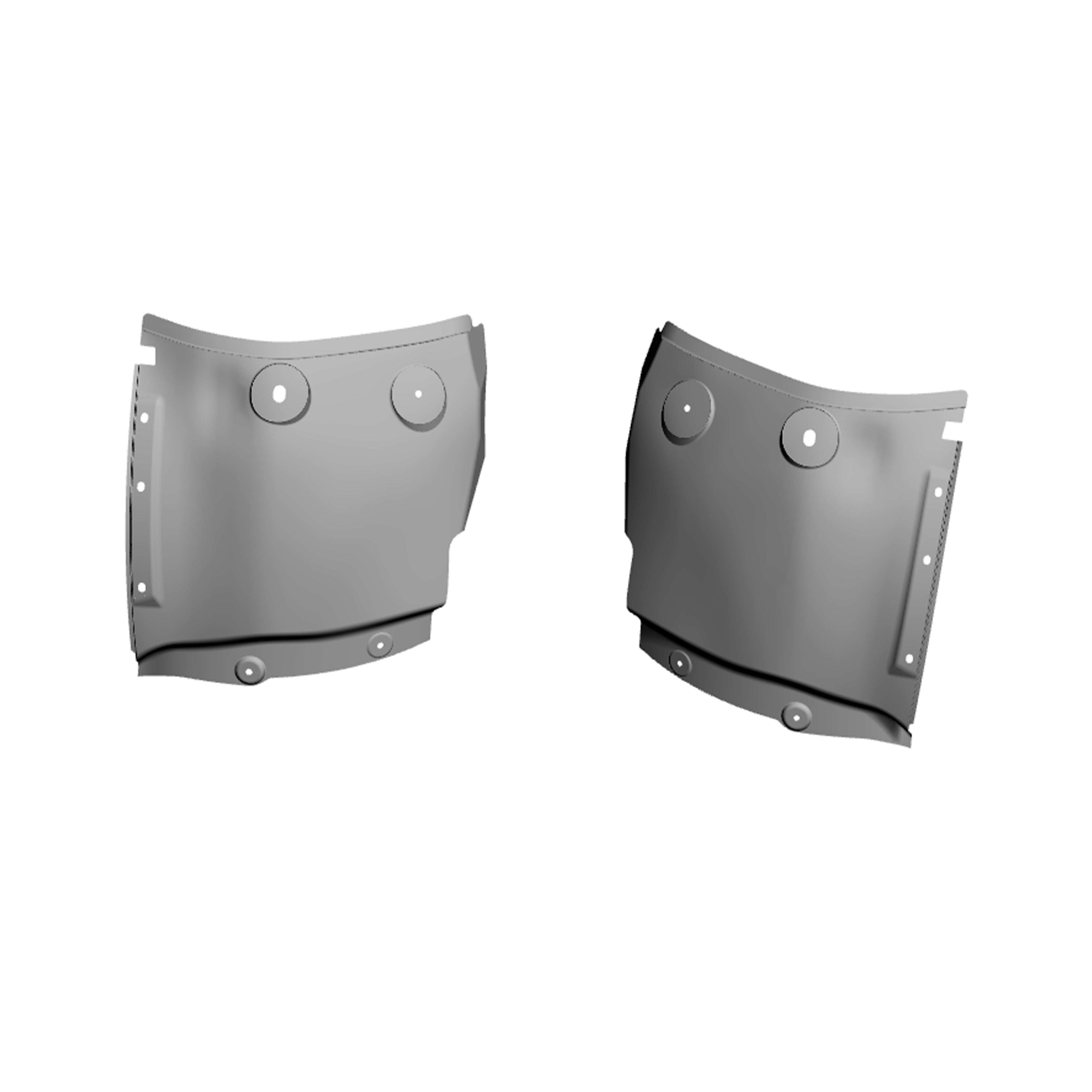 C7 Corvette Front Inner Fender Liners Set | Zefer Performance