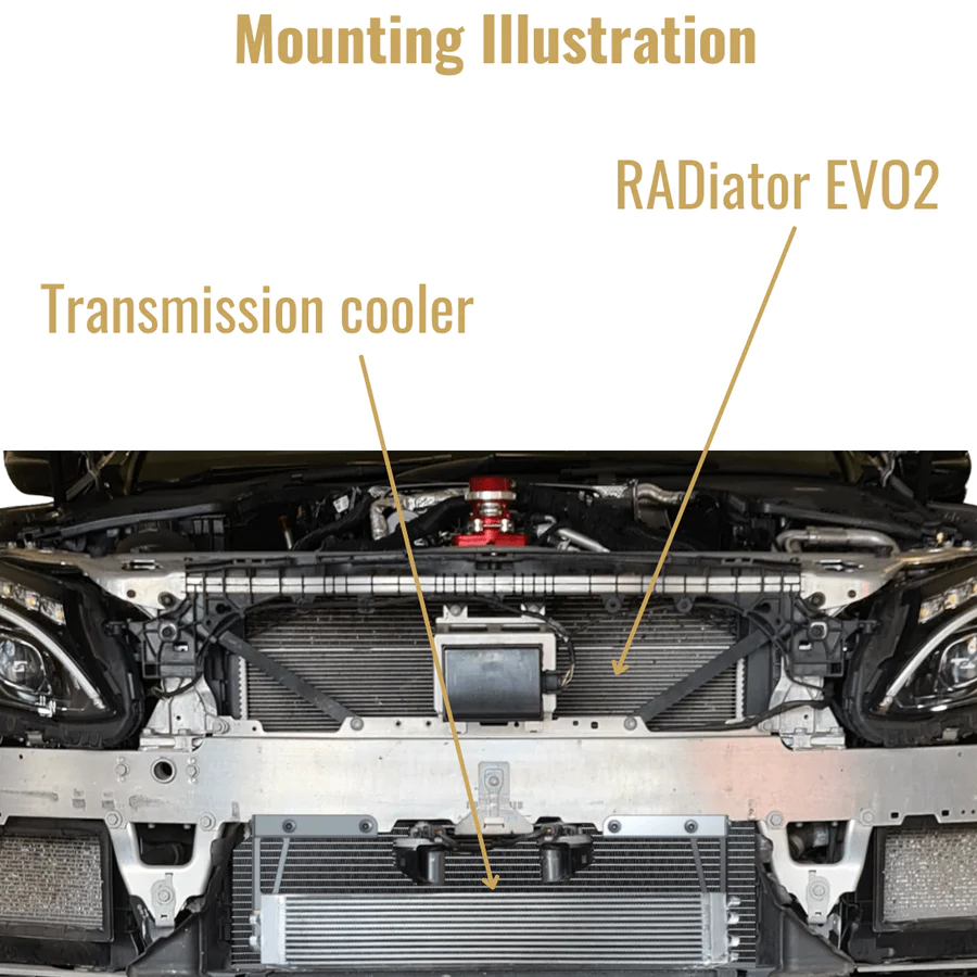 Split Transmission Cooler Upgrade (W205)