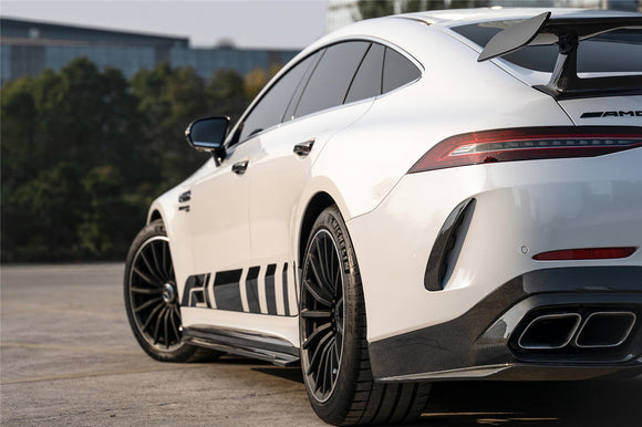 2019+ Mercedes Benz AMG GT63 S 4Door Coupe X290 Carbon Fiber Rear Canards