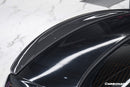 Carbonado 2014-2020 Mercedes Benz S Class W222 Sedan S63 S65 AMG RT Style Carbon Fiber Trunk Spoiler-12