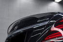 Carbonado 2014-2020 Mercedes Benz S Class W222 Sedan S63 S65 AMG RT Style Carbon Fiber Trunk Spoiler-11