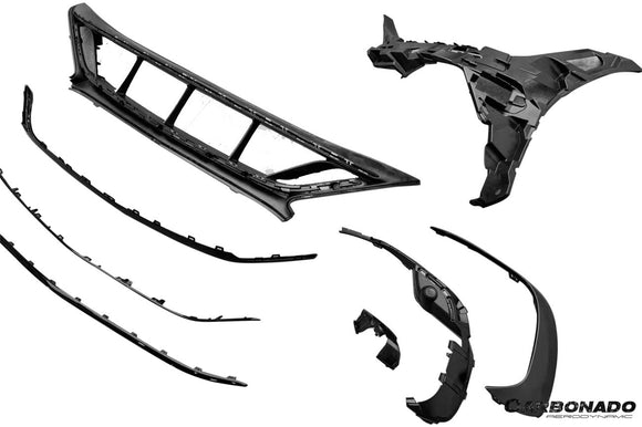 2019-2025 Mercedes Benz AMG GT53 GT50 GT43 4Door Coupe X290 Convert GT63 Style Front Bumper