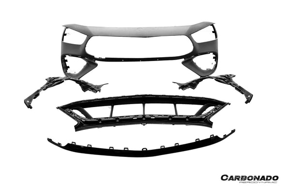 2019-2025 Mercedes Benz AMG GT53 GT50 GT43 4Door Coupe X290 Convert GT63 Style Front Bumper