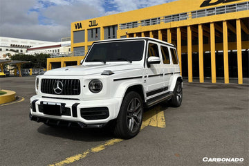 2018-2024 Mercedes Benz G63 AMG W464 G-Wagon TC Style Dry Carbon Fiber Front Lip - 0