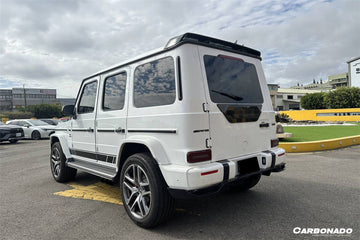 2018-2024 Mercedes Benz G63 AMG W464 G-Wagon TC Style Dry Carbon Fiber Rear Lip - 0