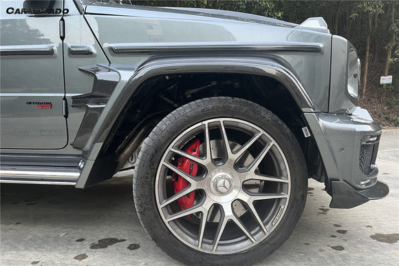 2018-2024 Mercedes Benz G550 & G63 AMG W464 G-Wagon BR-G900 Style Dry Carbon Body Line Trims