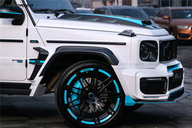 2018-2024 Mercedes Benz G550 & G63 AMG W464 G-Wagon BR-G900 Style Dry Carbon Body Line Trims - 0