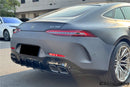 2019-2025 Mercedes Benz AMG GT53 GT50 GT43 4Door Coupe X290 Convert GT63 Style Rear Bumper-7