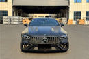 2019-2025 Mercedes Benz AMG GT53 GT50 GT43 4Door Coupe X290 Convert GT63 Style Front Bumper-1