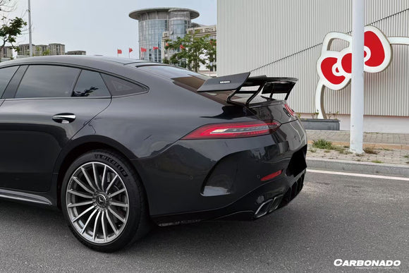 2019-2025 Mercedes Benz AMG GT53 GT50 GT43 4Door Coupe X290 Convert GT63 Style Rear Bumper