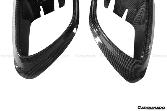 2019-2024 Mercedes Benz AMG GT63 S 4Door Coupe X290 BRS Style Carbon Fiber Front Bumper Vents