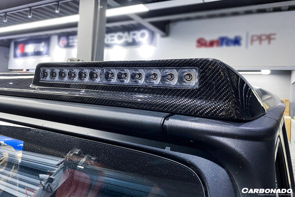 2019-2025 Mercedes Benz G-Class W464 | W465 G-Wagon BR Style Front Roof Spoiler | Fit G500,G550,G63 AMG